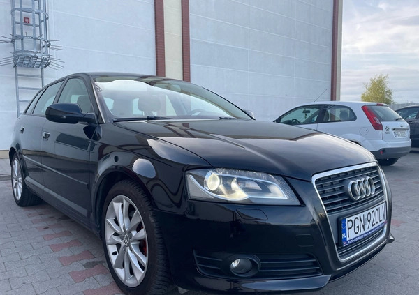 Audi A3 cena 27900 przebieg: 128000, rok produkcji 2010 z Gniezno małe 436